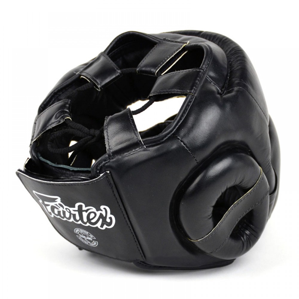 Шолом Fairtex HG14 Full Face Protector Headguard Black ціна