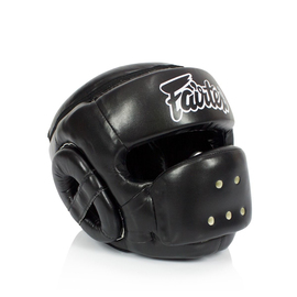 Шлем Fairtex HG14 Full Face Protector Headguard Black