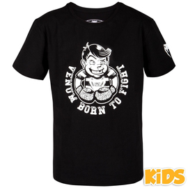 Детская футболка Venum Born to Fight T-shirt Black White