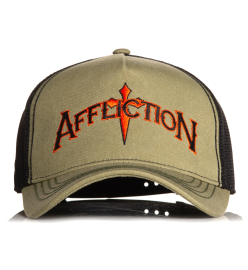 Кепка Affliction Absolution Hat Vtg. Green Potassium Spay