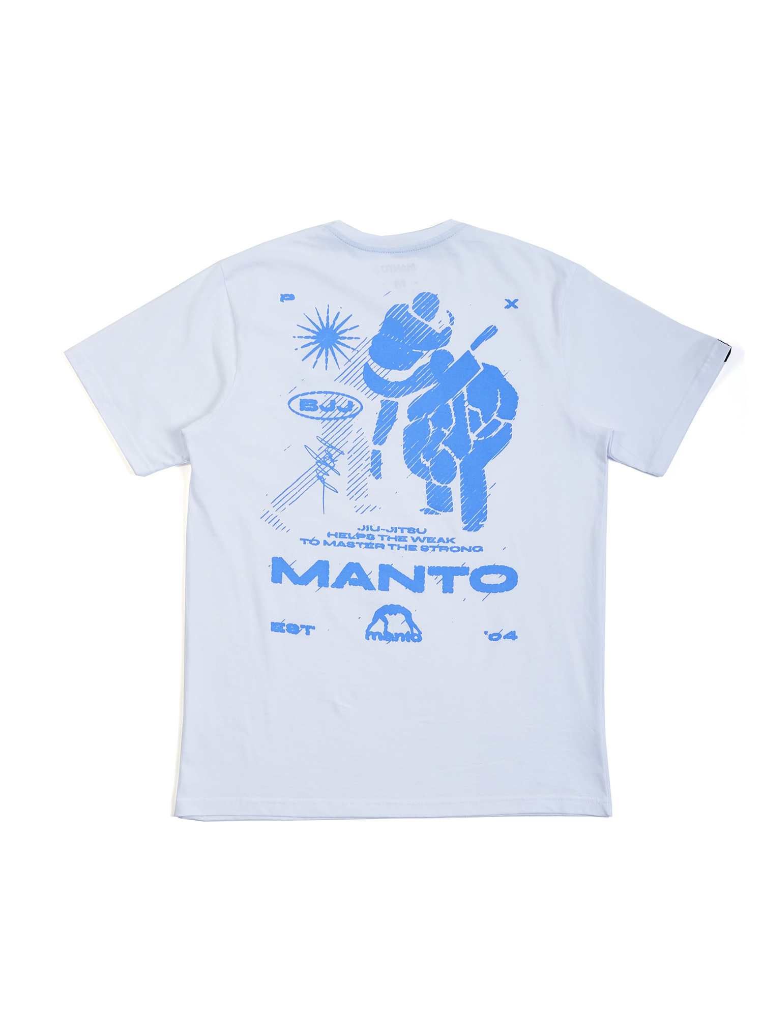 Футболка MANTO T-shirt BJJ Sequence White купити
