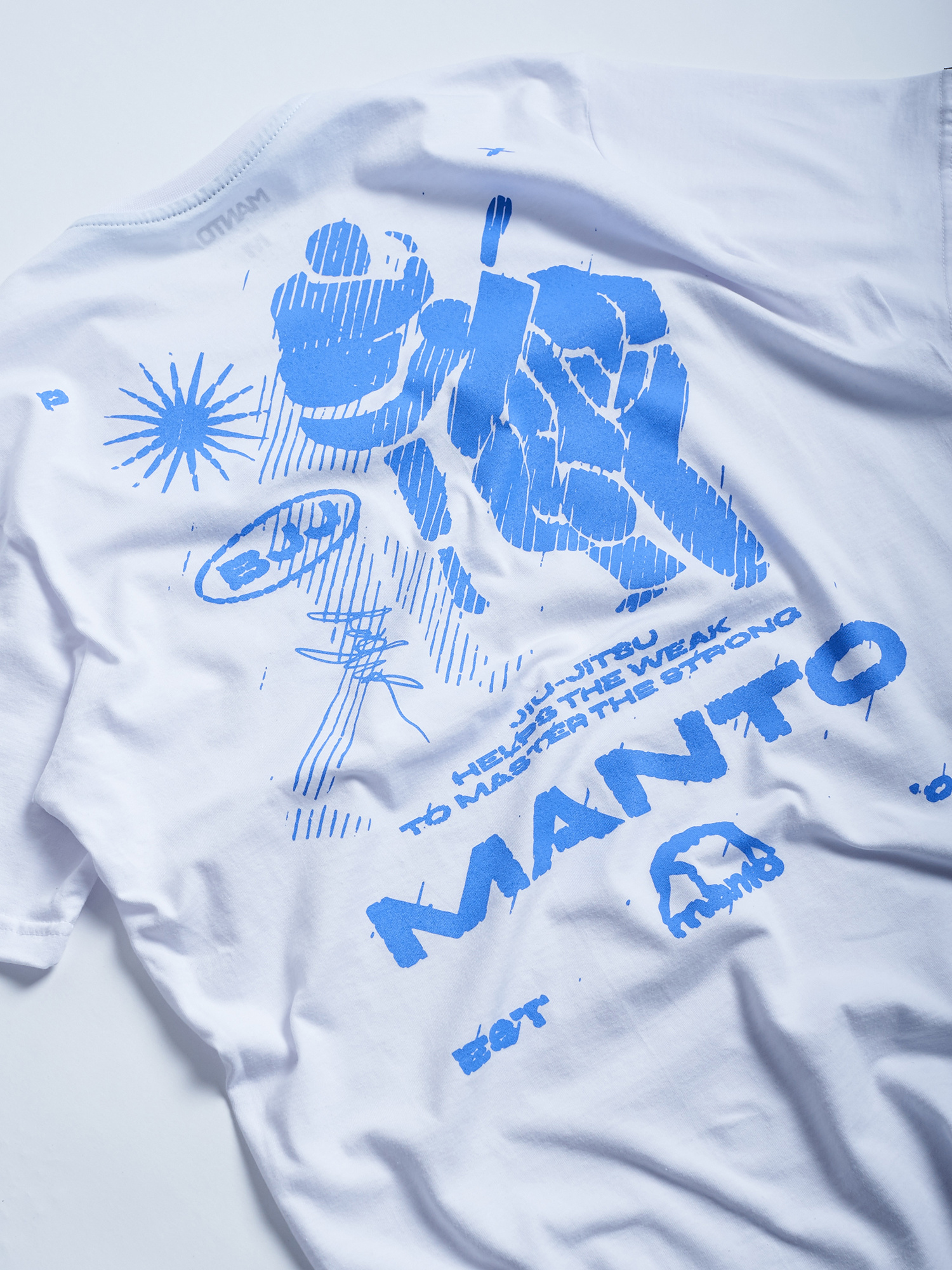 Футболка MANTO T-shirt BJJ Sequence White ціна