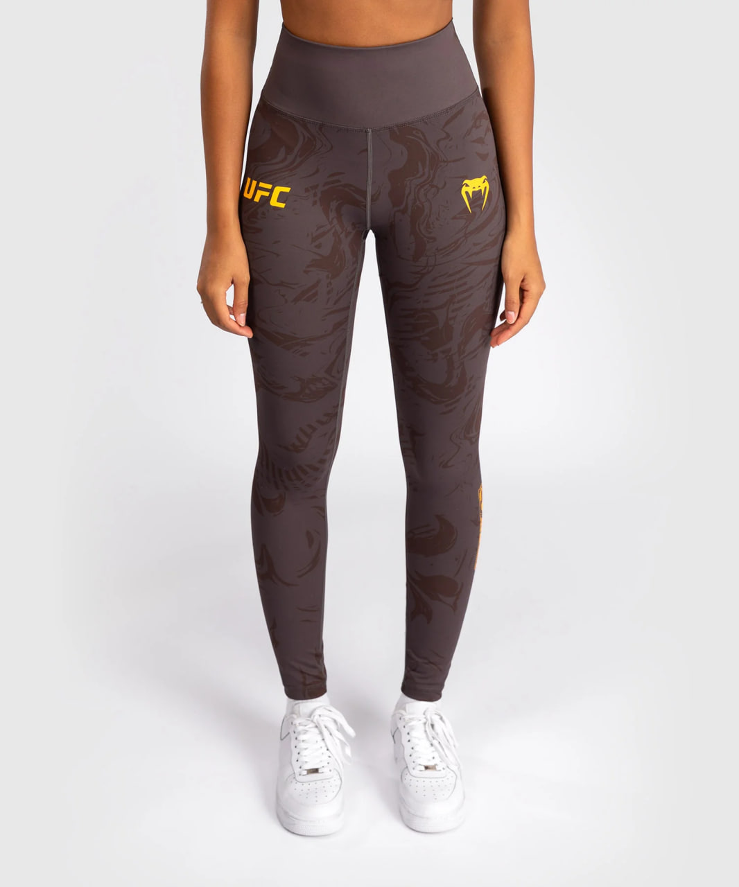 Жіночі легінси UFC Venum FIGHT WEEK 4.0 Womens Leggings Dark Brown