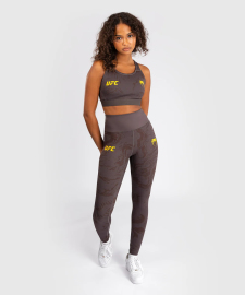 Жіночі легінси UFC Venum FIGHT WEEK 4.0 Womens Leggings Dark Brown фото