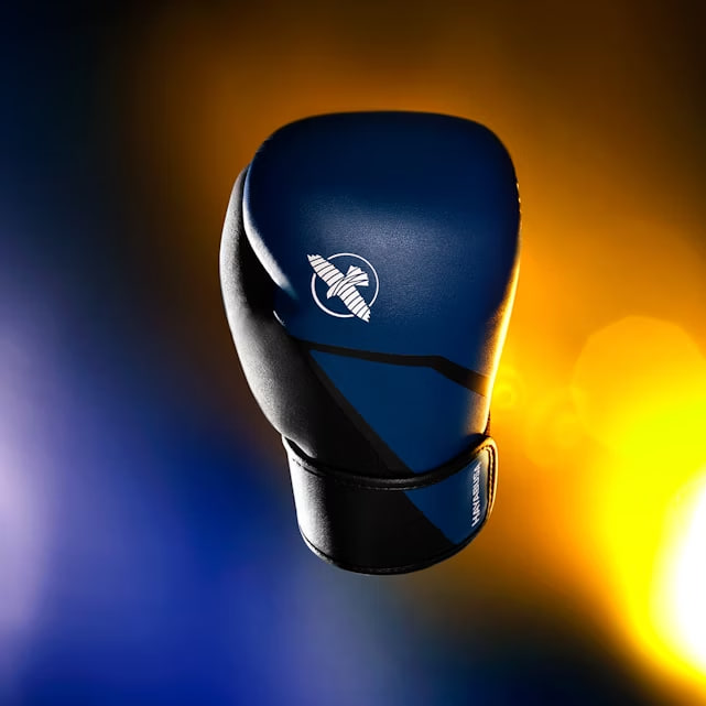 Hayabusa E1 Boxing Gloves Blue Black original