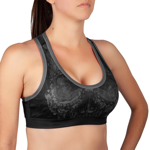 Спортивный топ Venum Santa Muerte 3.0 Sport Bras For Women Black Black купить