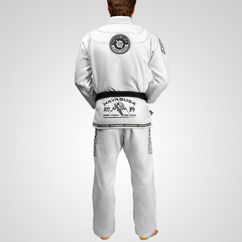 Кімоно Hayabusa Goorudo 3 Gold Weave Jiu Jitsu Gi White купити