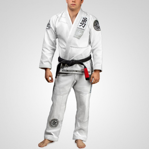 Кімоно Hayabusa Goorudo 3 Gold Weave Jiu Jitsu Gi White ціна