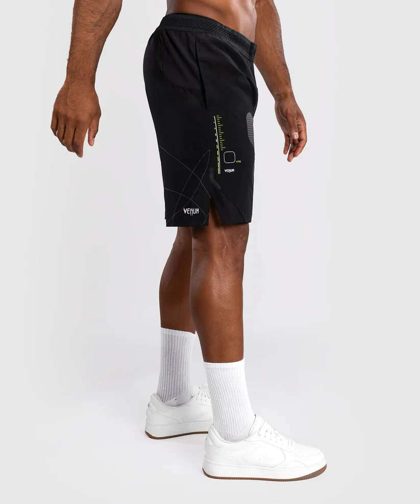 Спортивные шорты Venum Training Camp 4.0 Training Short - Black/Neon Green фото