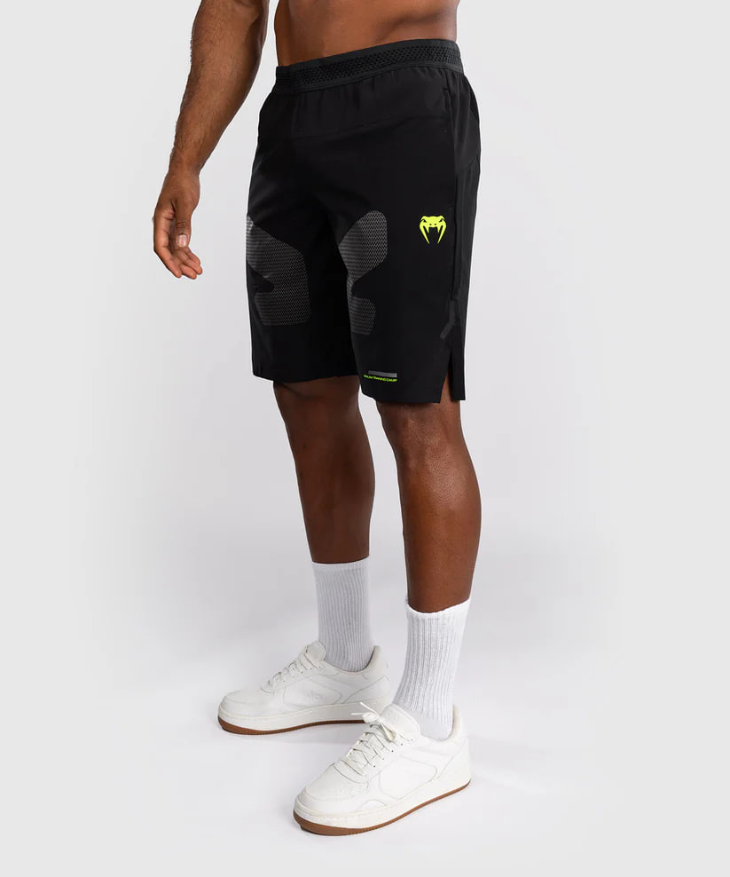 Спортивные шорты Venum Training Camp 4.0 Training Short - Black/Neon Green купить