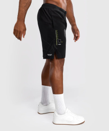 Venum Training Camp 4.0 Training Shorts - Black/Neon Green photo
