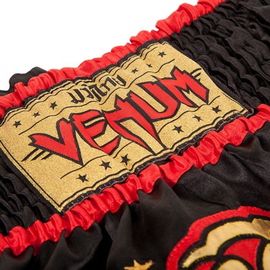 Тайские шорты Venum Chaiya Muay Thai Black Gold, Фото № 6