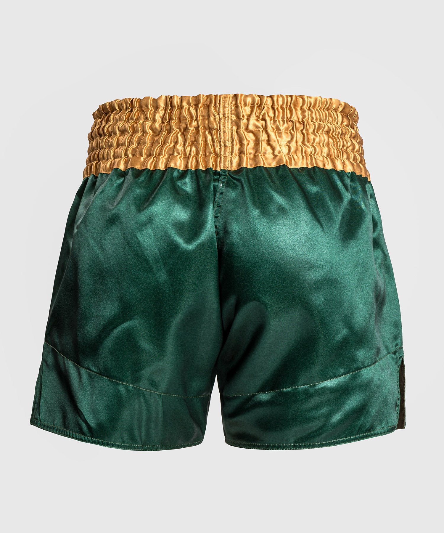 Шорти для тайського боксу Venum Muay Thaï Short Classic Green Gold White купити