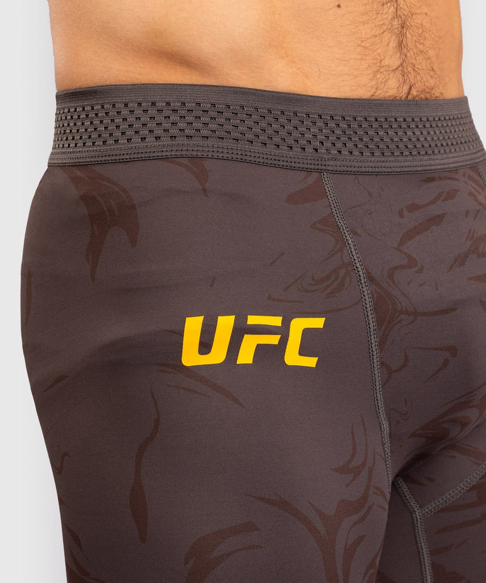Компрессионные шорты UFC Venum FIGHT WEEK 4.0 Mens Vale Tudo Shorts Dark Brown цена