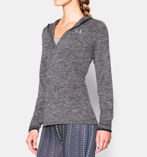 Womens sweatshirt with hood Under Armor Tech Twist Black price