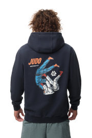 Hoodie Peresvit Flying Judo Hoodie Navy Blue