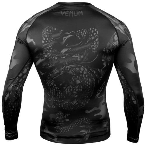 Venum Dragons Flight Rashguard Long Sleeves Black Black price