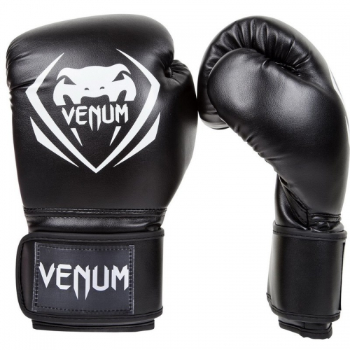 Боксерські рукавиці Venum Contender Boxing Gloves Black купити