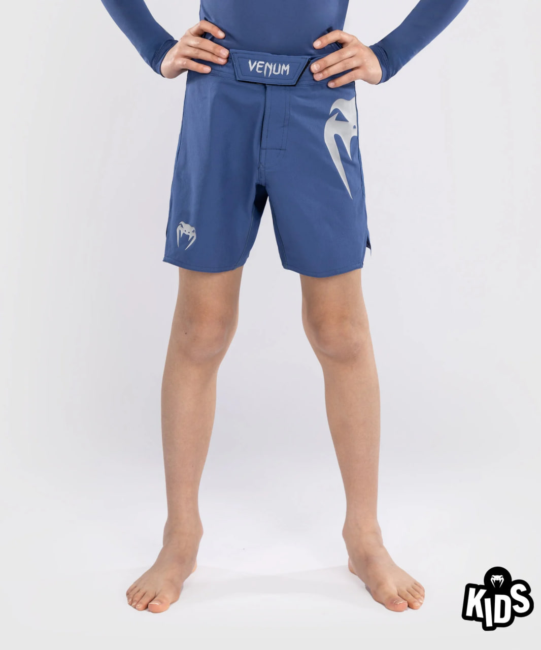Дитячі шорти Venum Light Kids Fightshorts Royal Blue