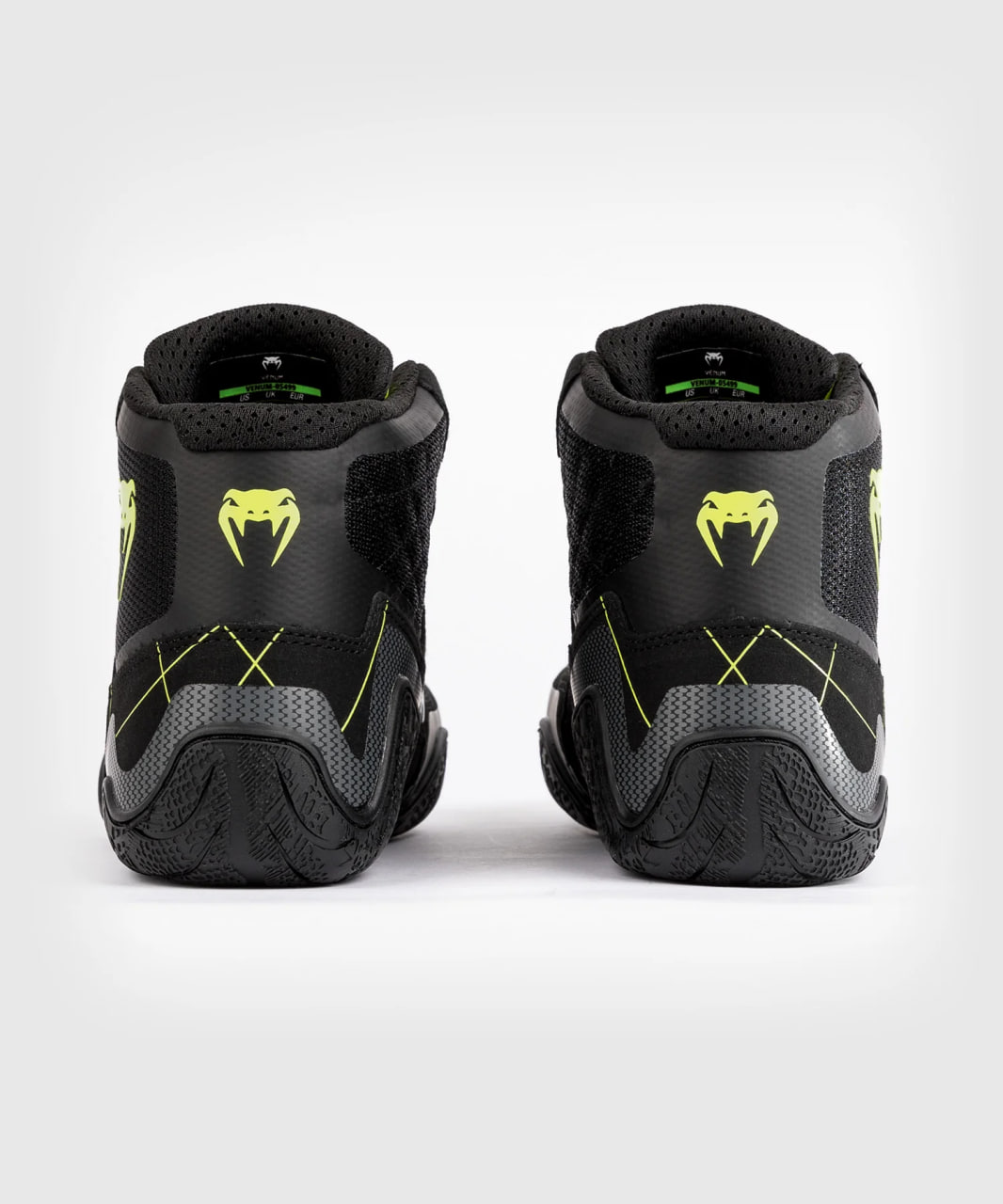 Борцовки Venum Venum Training Camp 4.0 Wrestling Shoes Black Neon Green оригинал