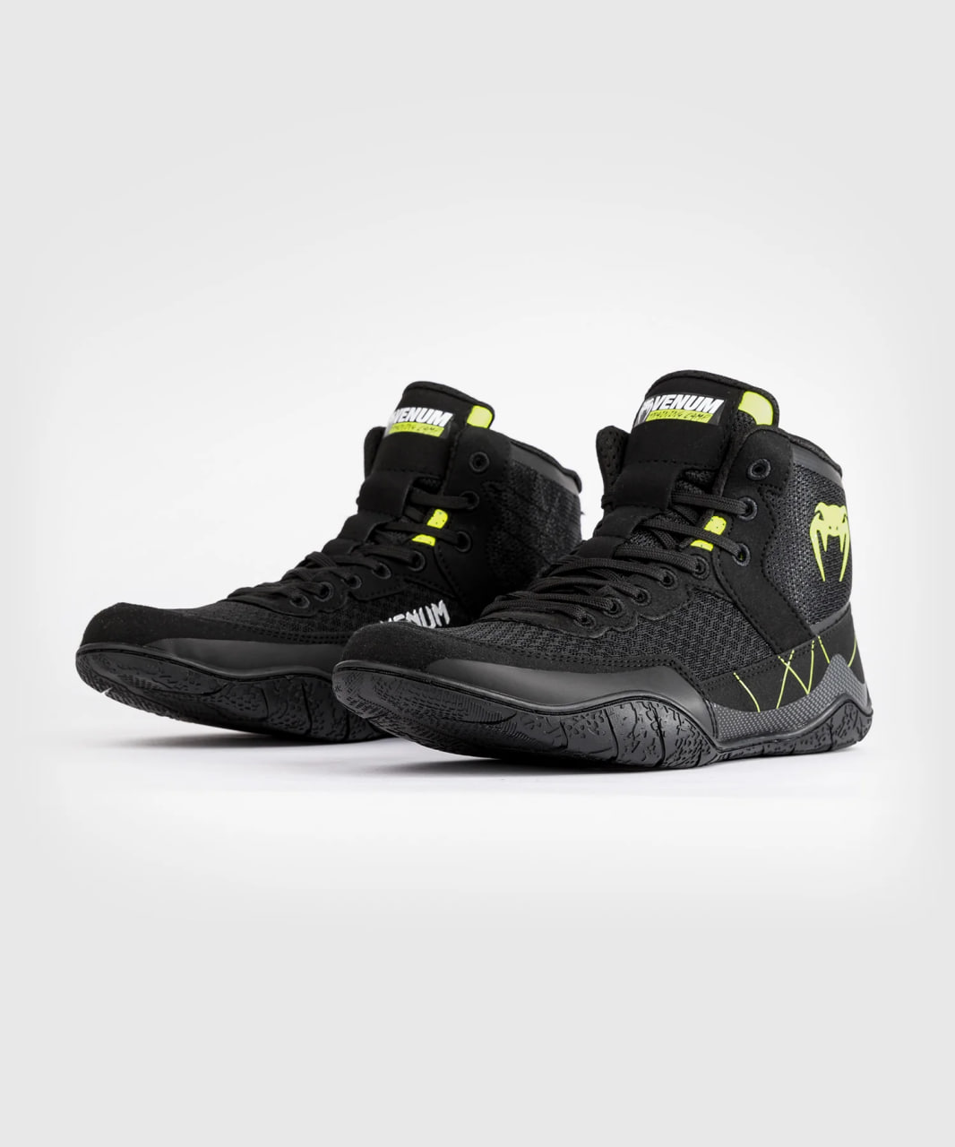 Борцівки Venum Venum Training Camp 4.0 Wrestling Shoes Black Neon Green