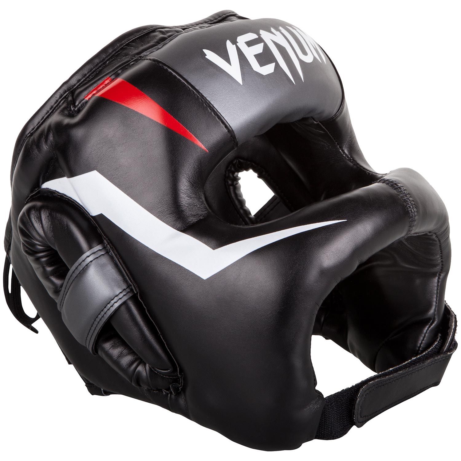 Boxing helmet Venum Elite Iron Headgear Black buy