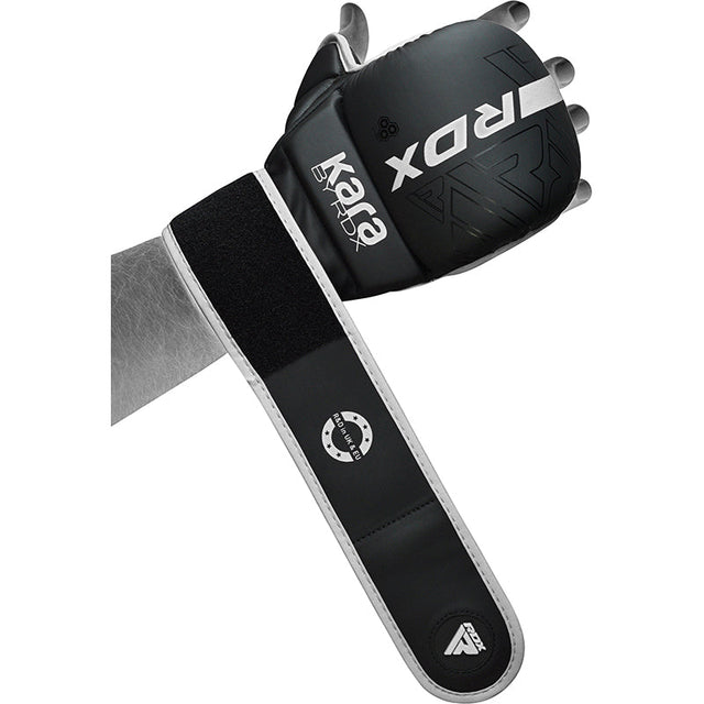 Рукавиці для MMA RDX F6 Kara Shooter Sparring Gloves Matte White фото