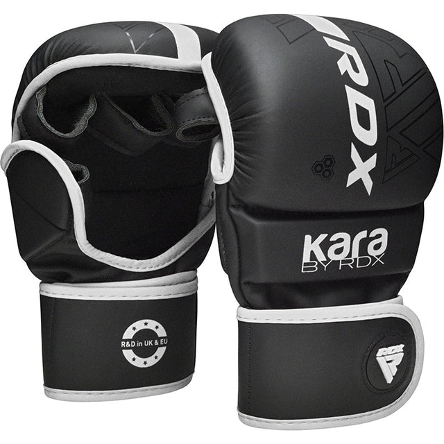 Рукавиці для MMA RDX F6 Kara Shooter Sparring Gloves Matte White оригінал