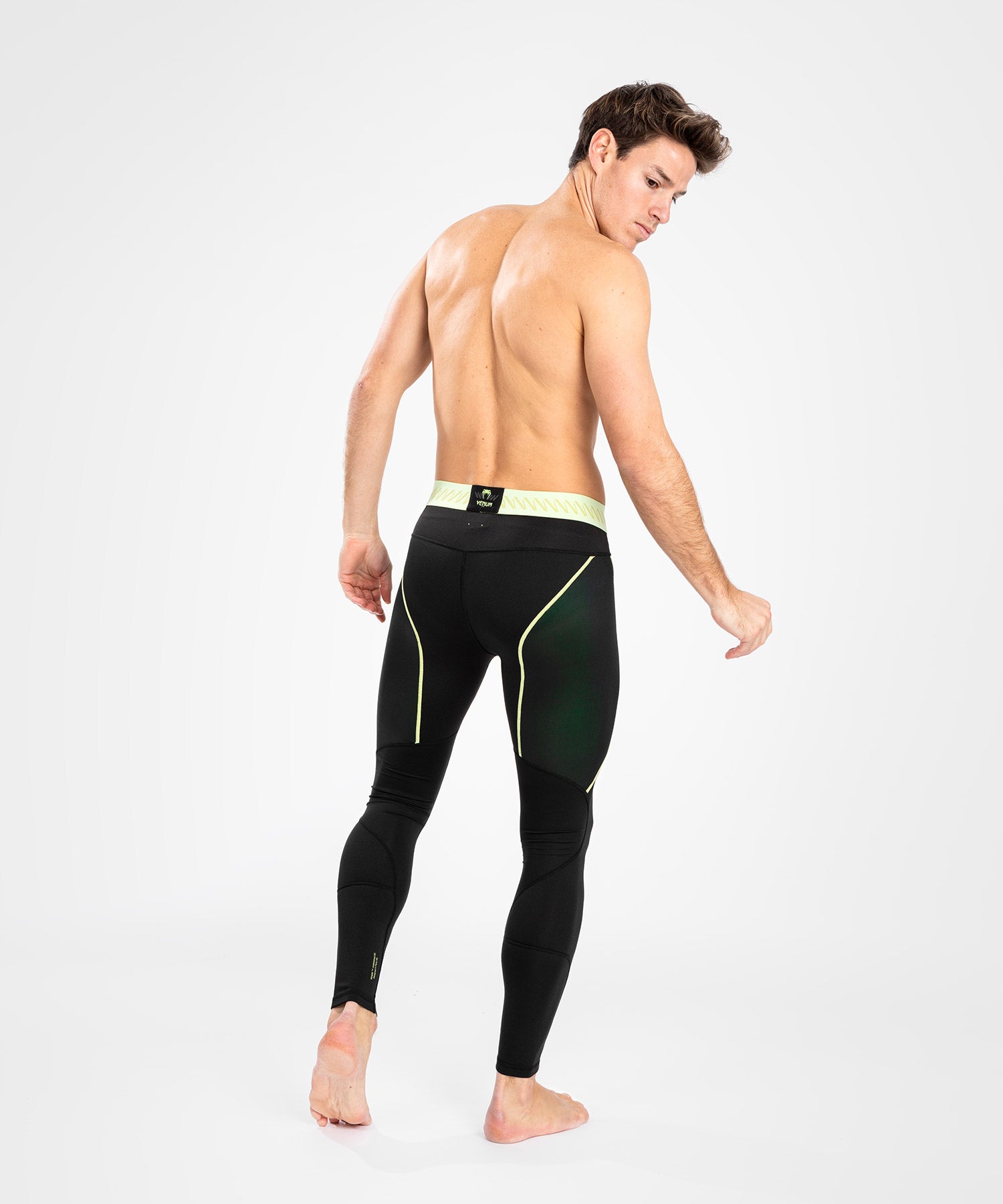 Compression pants Venum Fusion 2.0 Mens Spats Black Yellow buy