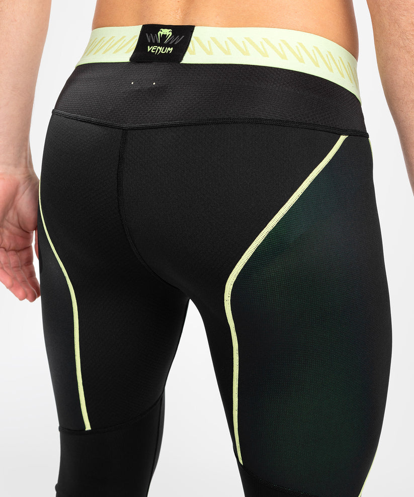 Compression pants Venum Fusion 2.0 Mens Spats Black Yellow photo