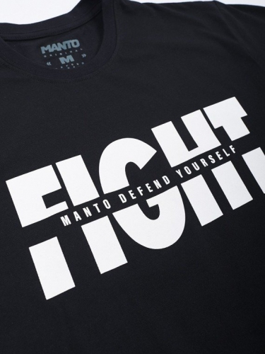 Футболка MANTO T-shirt Fight Black ціна