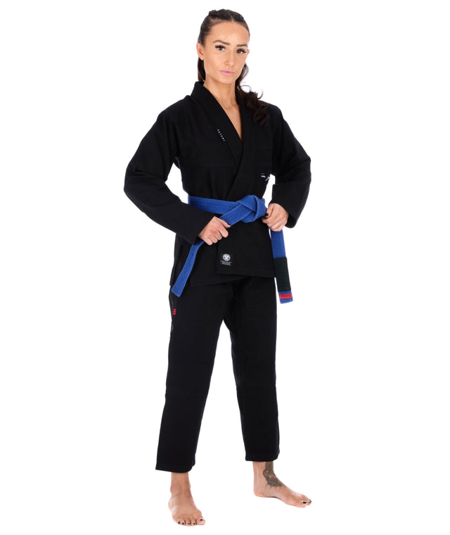 Жіноче кімоно Tatami Ladies Elements Superlite Gi Black фото