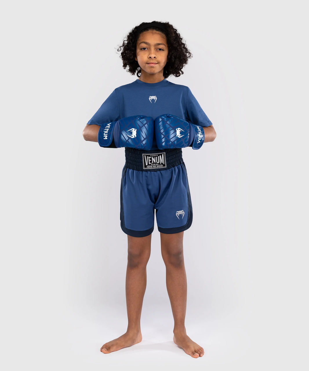Детские шорты Venum Classic Kids Boxing Shorts - Royal Blue Харьков