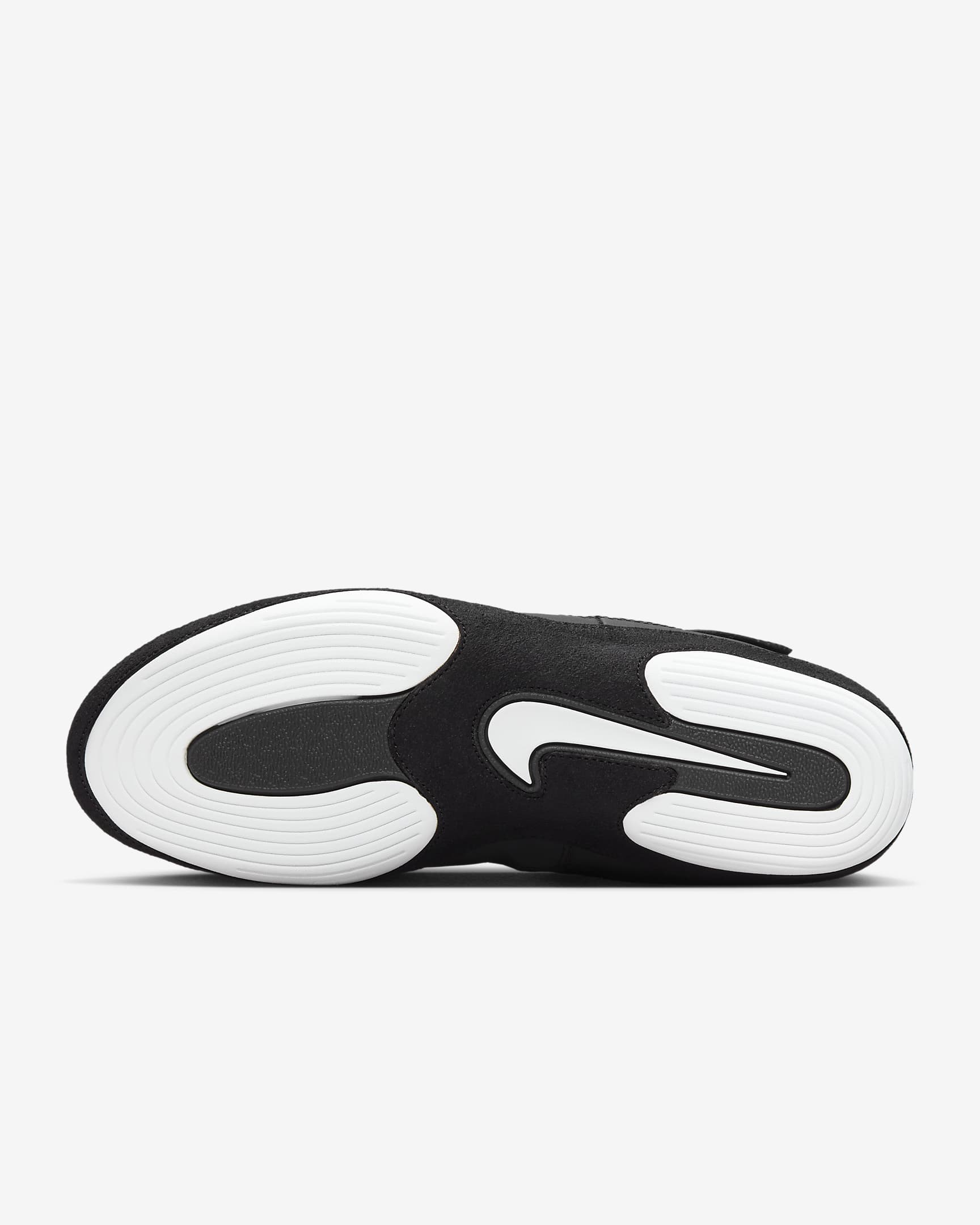 Nike Inflict Wrestling Shoes Black White photo