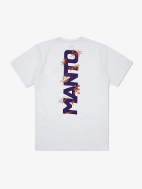 MANTO t-shirt VERTICAL white