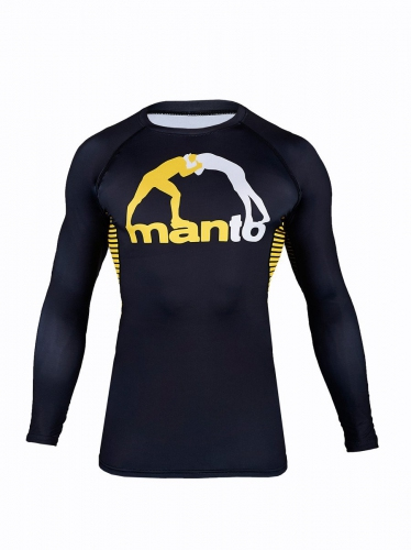 Rashguard MANTO Long Sleeve Rashguard Logo Black buy