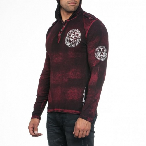 Кофта Affliction Fellin Lucky Hooded Henley купить
