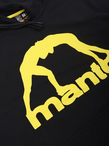 Толстовка Manto Hoodie Vibe 21 Black Yellow цена