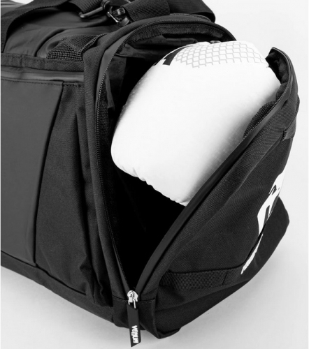 Venum Trainer Lite Evo Sports Bags Black White photo