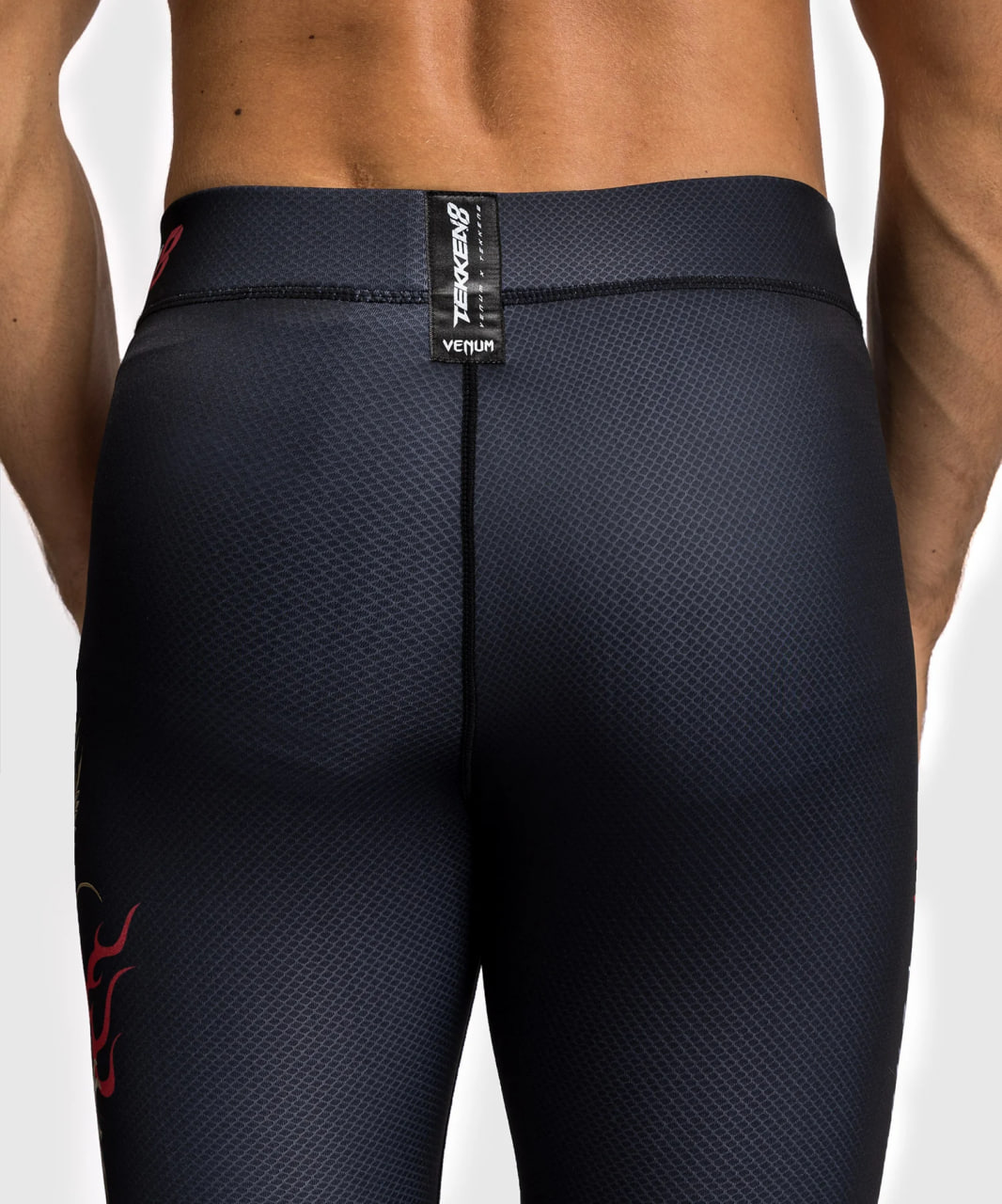 Мужские леггинсы Venum x TEKKEN 8 - Marshall Law Spats - Black/Red/Gold где купить