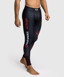Venum x TEKKEN 8 Marshall Law Spats Black Red Gold photo