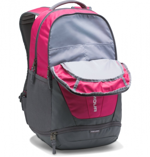 Спортивный рюкзак Under Armour Hustle 3.0 Backpack Pink Graphite цена