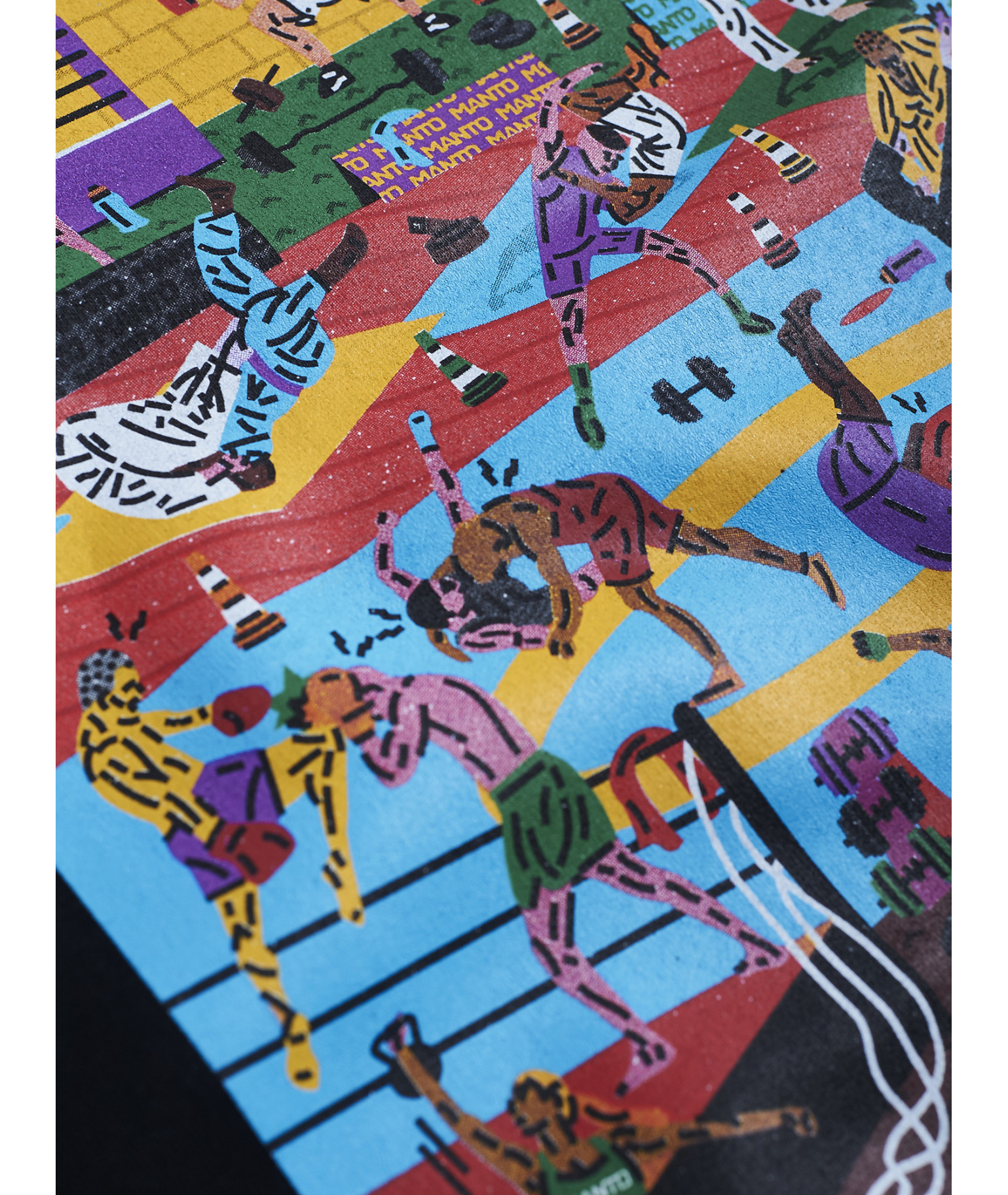 Світшот MANTO Crewneck Gym 2.0 Black  ціна