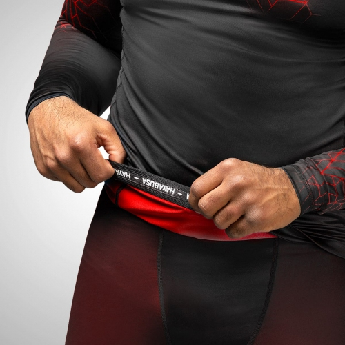 Hayabusa Geo Long Sleeve Rashguard Red price