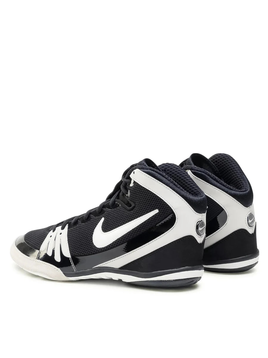 Борцівки Nike Freek Wrestling Shoes Black White фото