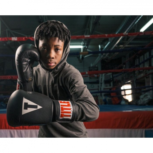 Боксерские перчатки Title Classic Leather Elastic Training Gloves 2.0 Black оригинал