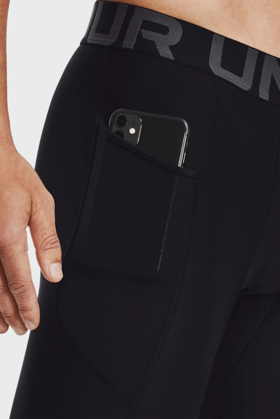 Компресійні штани Under Armour HG Armour Leggings Black фото