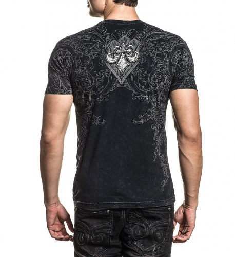 Reversible Affliction Upsurge SS Rev Tee Lava Wash T-shirt buy