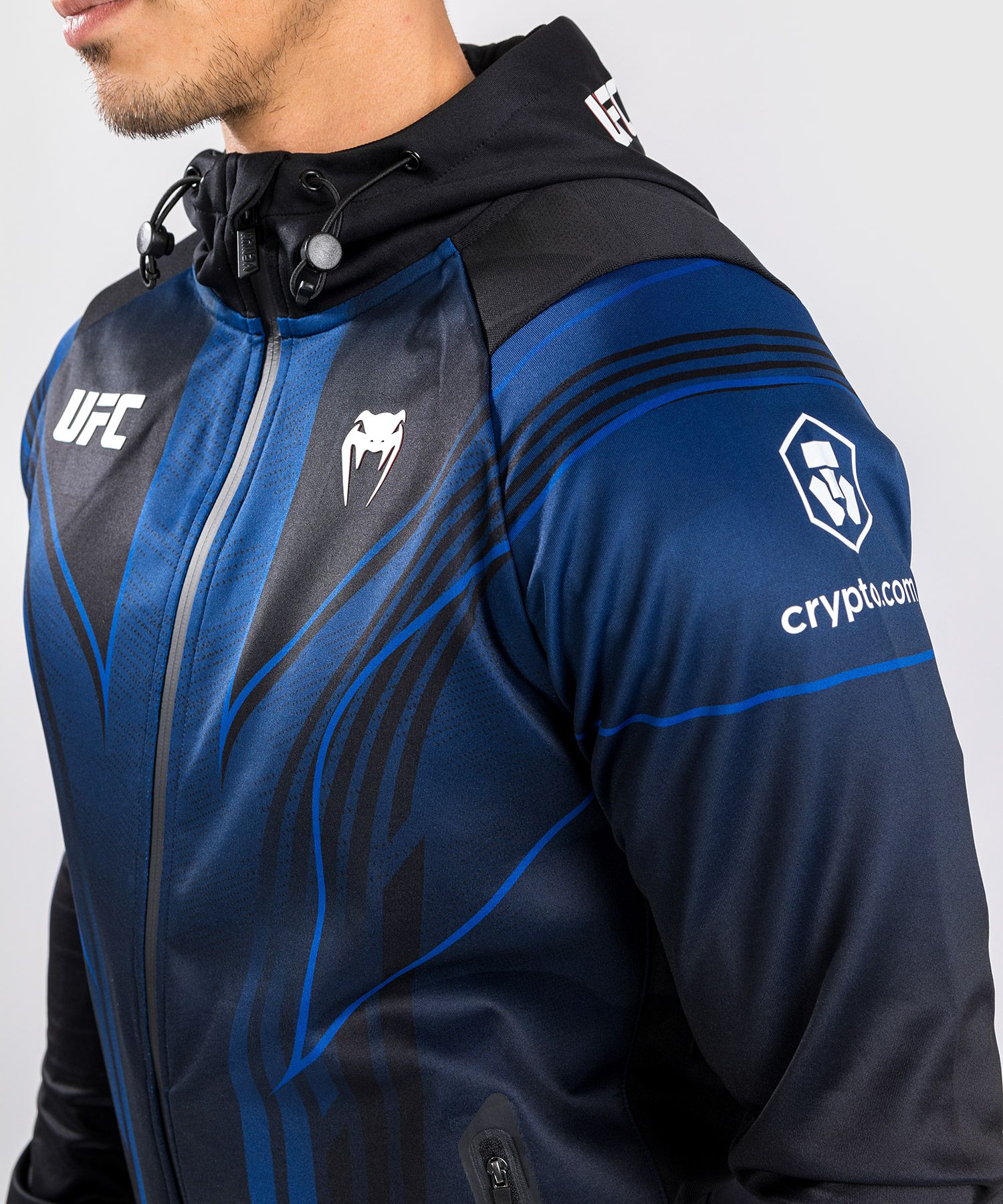 Hoodie Venum UFC Authentic Fight Night 2.0 Kit Midnight Edition size