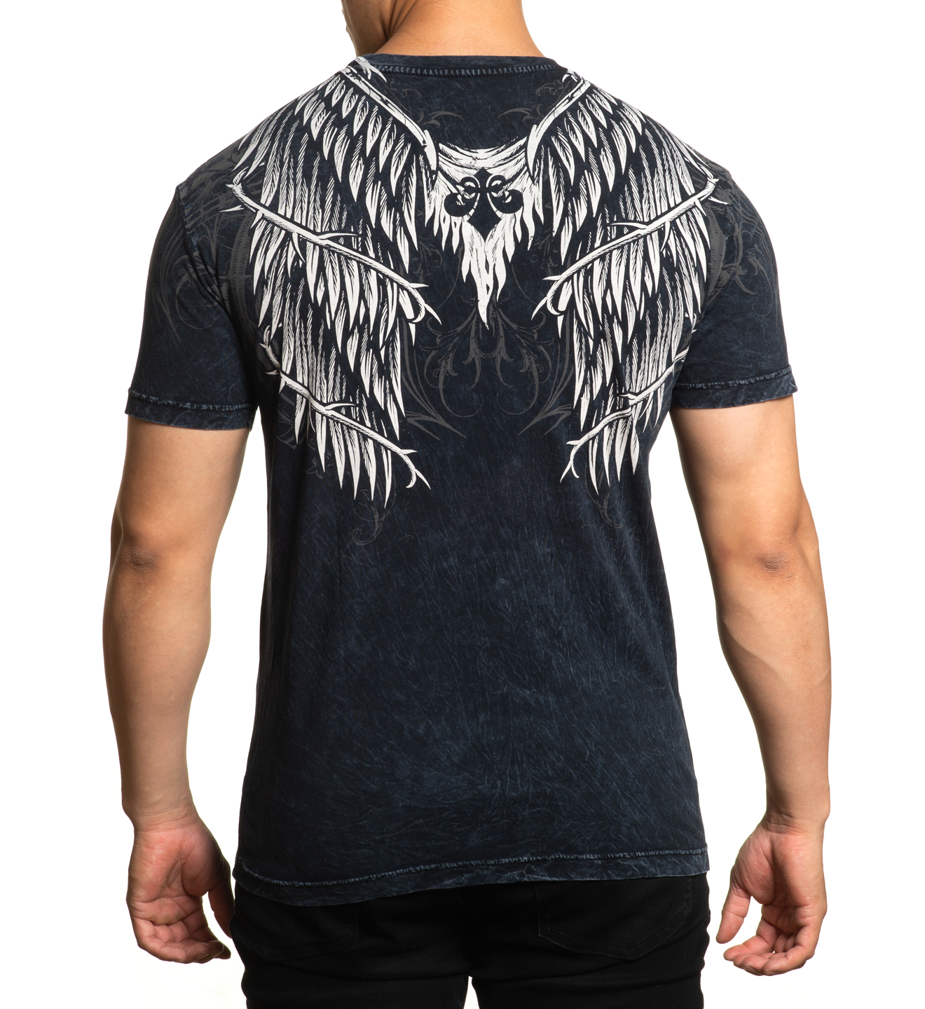 Affliction A26094 Protector Black Lava Wash T-shirt buy